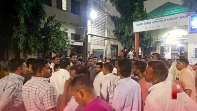 जलगांव में दशहरे की रात रोंगटे खड़े कर देने वाली वारदात, गरबा पंडाल में हेडलाइट के विवाद पर कर्मचारी की चाकू मारकर हत्या