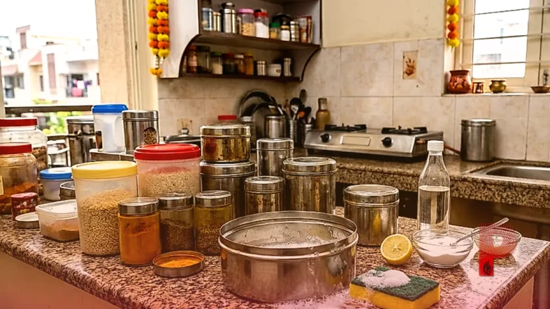 दिवाली की सफाई: किचन के चिपचिपे डिब्बों को चमकाने के लिए आजमाएं ये प्रभावी घरेलू नुस्खे