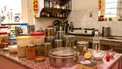 दिवाली की सफाई: किचन के चिपचिपे डिब्बों को चमकाने के लिए आजमाएं ये प्रभावी घरेलू नुस्खे