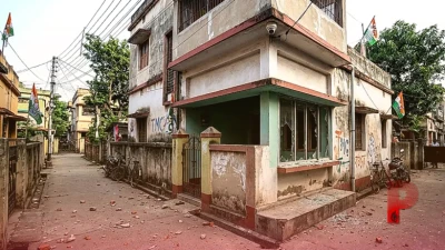 दुर्गापुर में तृणमूल कार्यकर्ताओं के घरों पर पथराव, CCTV फुटेज से खुलासा, BJP ने इसे बताया आंतरिक कलह