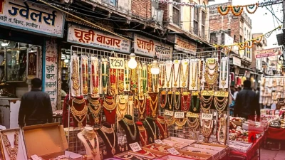 करवाचौथ पर अपनाएं यह बजट फ्रेंडली लुक, फिरोजाबाद के बाजार में ₹250 से मिल रहे खूबसूरत आर्टिफिशियल नेकलेस