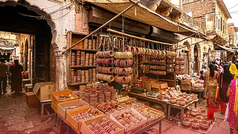 करवा चौथ पर छाई करौली के मुस्लिम कारीगरों की कलाकारी, तैयार किया खास करवा चूड़ा