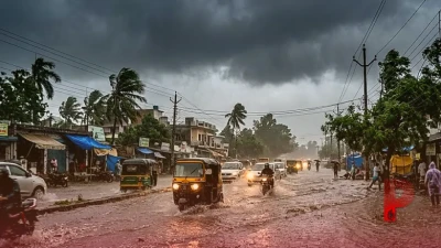 यूपी में मौसम का बिगड़ा मिजाज: चक्रवाती तूफान अर्नब का अलर्ट, 72 घंटे मूसलाधार बारिश और 60KMPH की रफ्तार से चलेंगी हवाएं