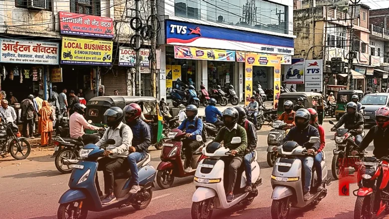 टीवीएस की गाड़ियों की बंपर बिक्री: जुपिटर की बादशाहत बरकरार, आईक्यूब और अपाचे ने भी दर्ज की रिकॉर्ड रफ्तार