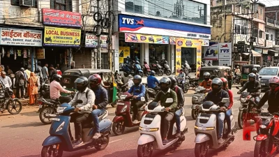 टीवीएस की गाड़ियों की बंपर बिक्री: जुपिटर की बादशाहत बरकरार, आईक्यूब और अपाचे ने भी दर्ज की रिकॉर्ड रफ्तार