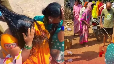 छत्तीसगढ़: बच्चा चोरी के शक में 5 महिलाओं की बेरहमी से पिटाई, वायरल वीडियो देख कांप उठे लोग