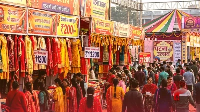 पटना एक्सपो में दिवाली और छठ की धूम: ₹2500 तक के फैंसी सूट अब केवल ₹1200 में