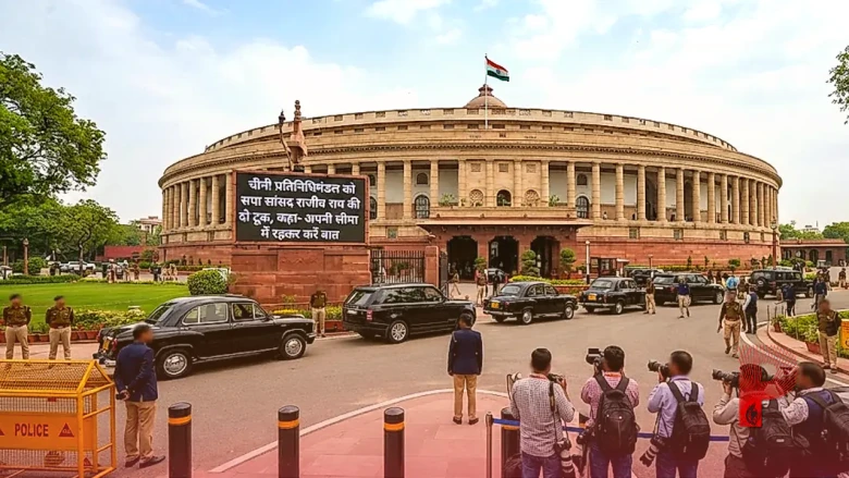 चीनी प्रतिनिधिमंडल को सपा सांसद राजीव राय की दो टूक, कहा- अपनी सीमा में रहकर करें बात