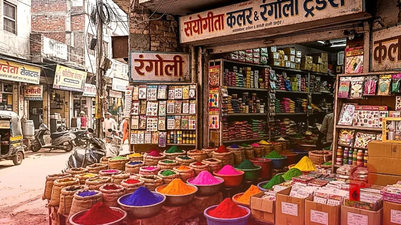इंदौर की नेहा संवारे ने बदला पिता का रंगोली कारोबार, MBA करने के बाद बनाई देशभर में पहचान