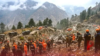 उत्तराखंड के जोशीमठ में बड़ा हादसा: 6 लोगों को ले जा रहा ट्रांस भारत का हेलीकॉप्टर दुर्घटनाग्रस्त