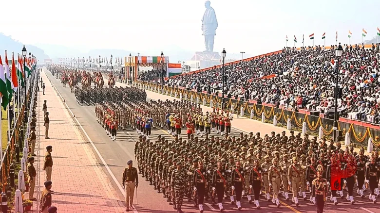 केवड़िया में गूंजा 'वंदे मातरम', 10,000 जवानों की भव्य परेड देख मंत्रमुग्ध हुए प्रधानमंत्री मोदी