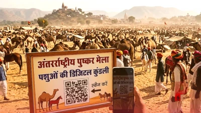 पुष्कर मेला 2026: पहली बार होगा डिजिटल नवाचार, क्यूआर कोड स्कैन करते ही मिलेगी पशुओं की पूरी कुंडली